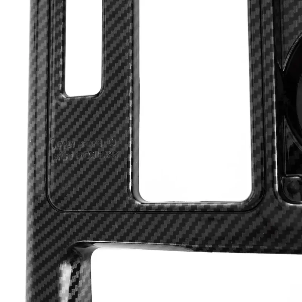 

DELAM-Car Black Center Console Gear Box Panel Automatic Shift Plate For Chevy Corvette ZR-1 Hatchback 5.7L V8 10265546 Accessori