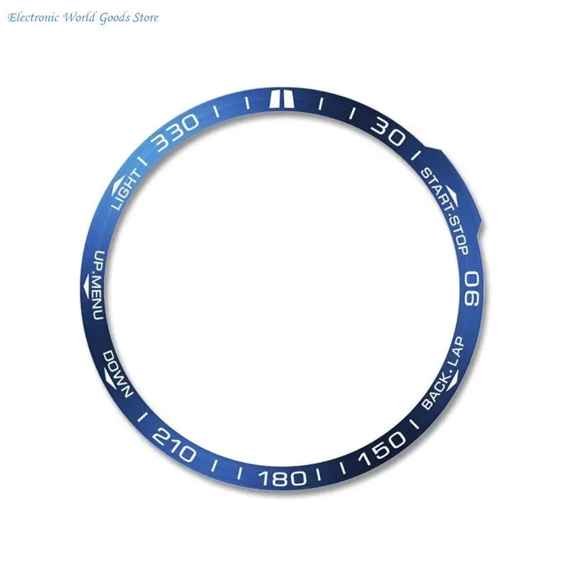 A3PD Suitable for for Fenix 7X Smartwatch Bezel Metal for Case Cover Protector Ring Anti Scratch for Shell Fashionable Acces