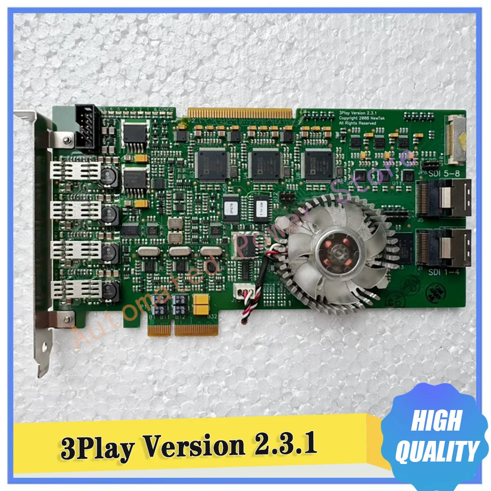 SDI Multimedia Control Card 294520076 NewTek 3Play Version 2.3.1