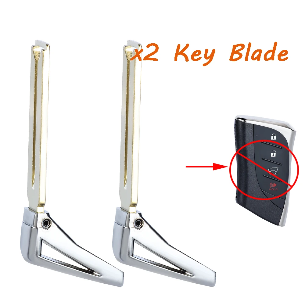 

2 пульных лезвия дистанционного управления для Lexus ES350 LC500 LS500h LC500h UX200 UX250h ES250 2018 2019 2020 2021 2022 HYQ14FBF HYQ14FBZ