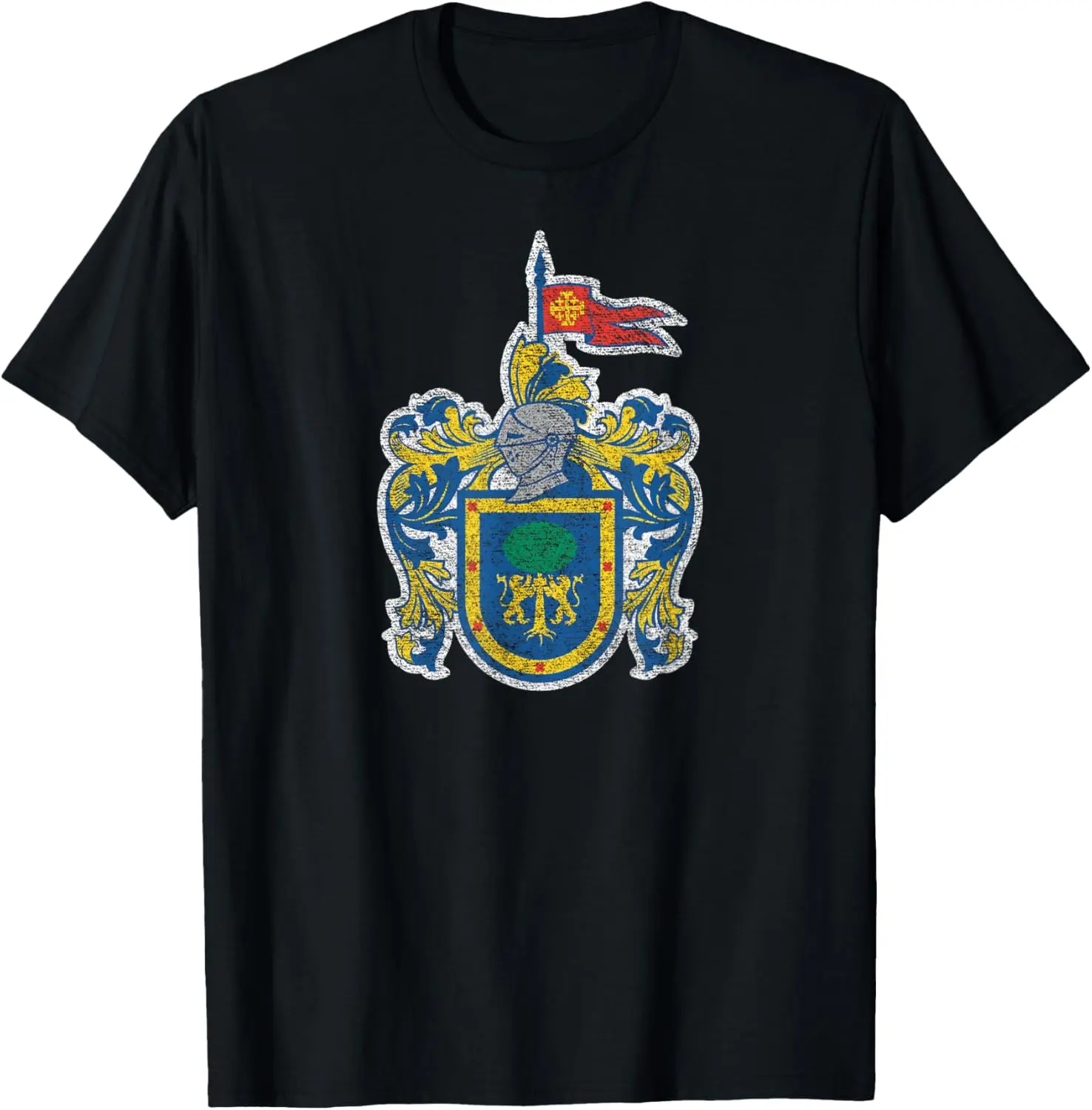 Camiseta con escudo de bandera de Jalisco, guadalajara de México