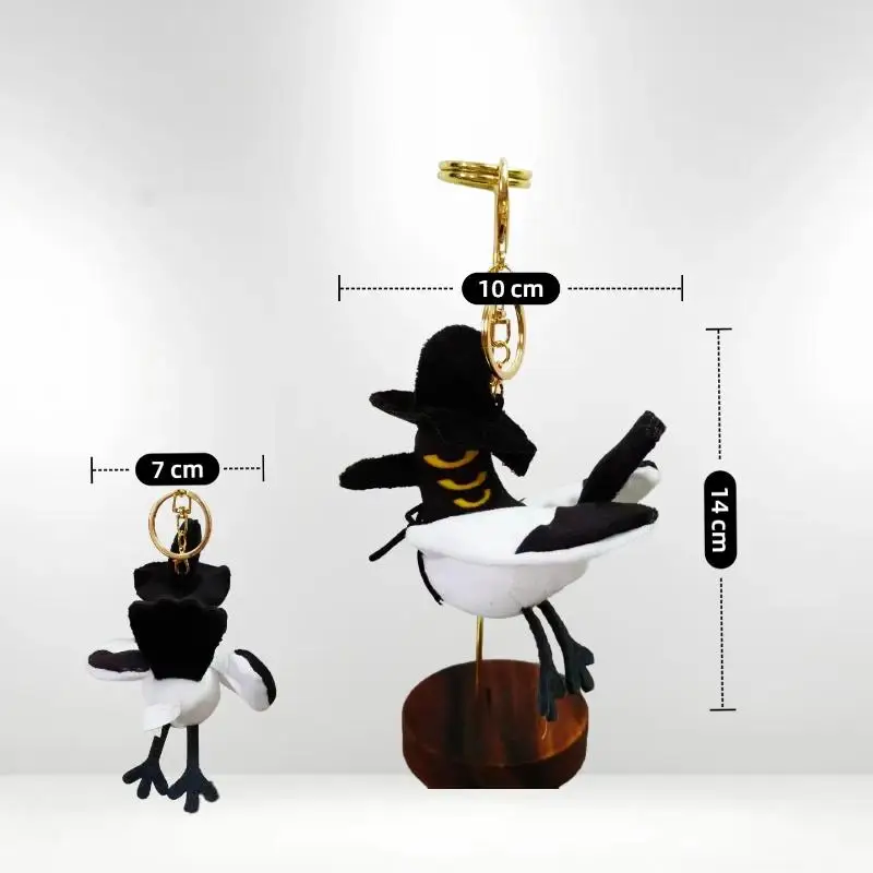 Demon Hunters Derpy Tiger Peluche Ripiene Bambola Ciondolo Borsa Accessori Portachiavi Giocattolo Regalo di compleanno