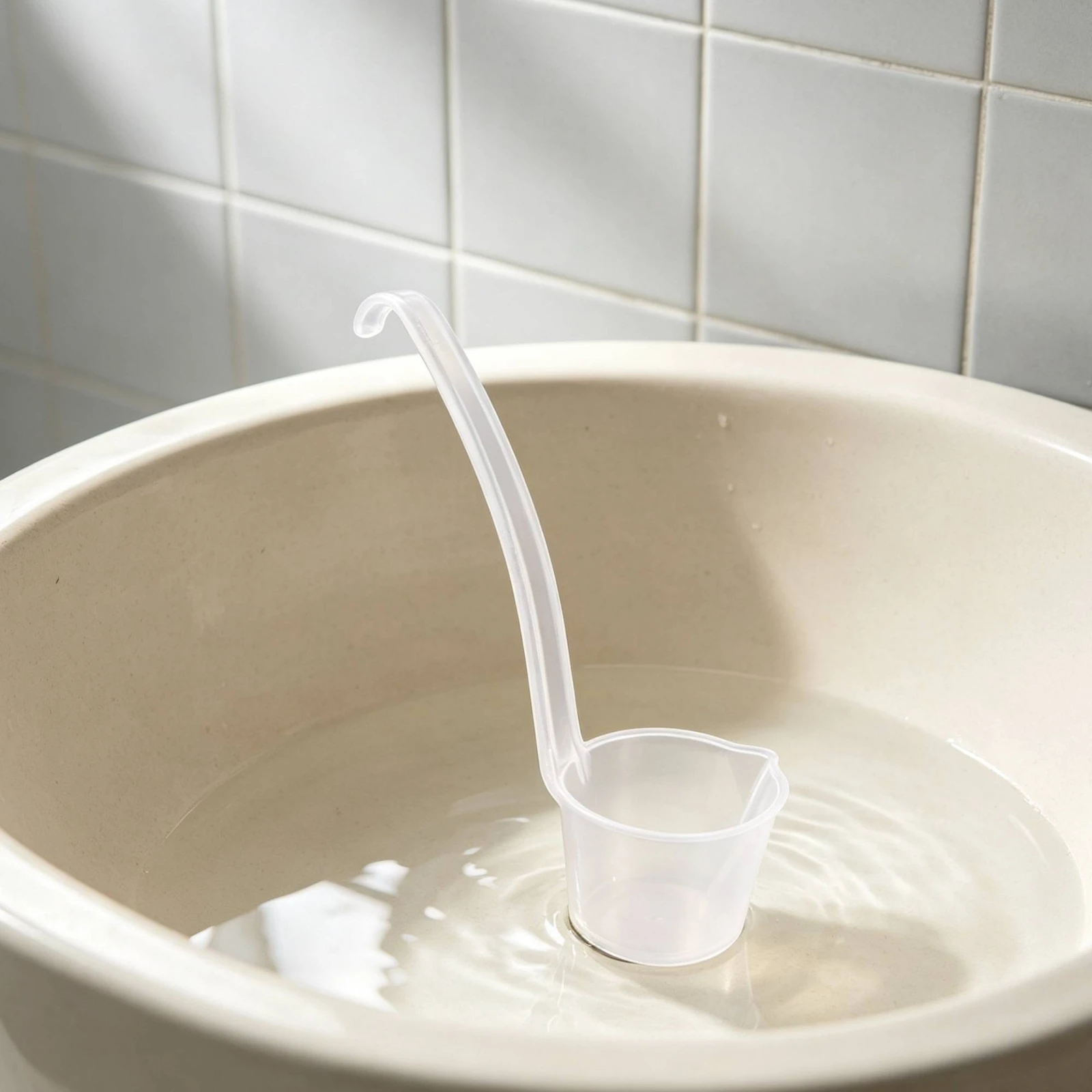 Measuring Scoop with Spout Long-Handled Taza Medidora Vaso Medidor De Plástico Easy-to-Clean Jarra Medidora Con Vertedor