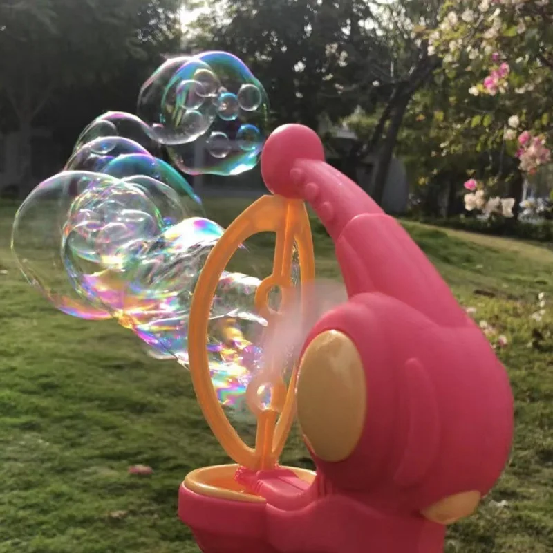 Automatic Electric Machine Creates Dreamy Bubble Rain, Fun Kids Toy for Birthday Parties, Outdoor Parent-Child Play Gift - Image 4