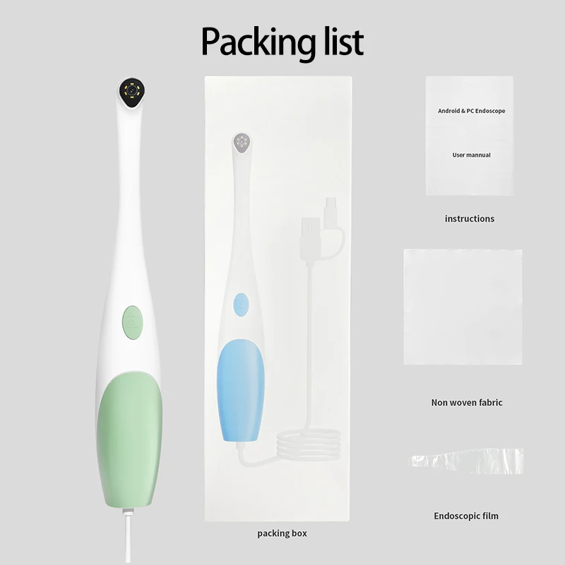 3in1 Endoscope Camera Android usb c HD Waterproof Inspection Borescope LED Mobile Phone Lens