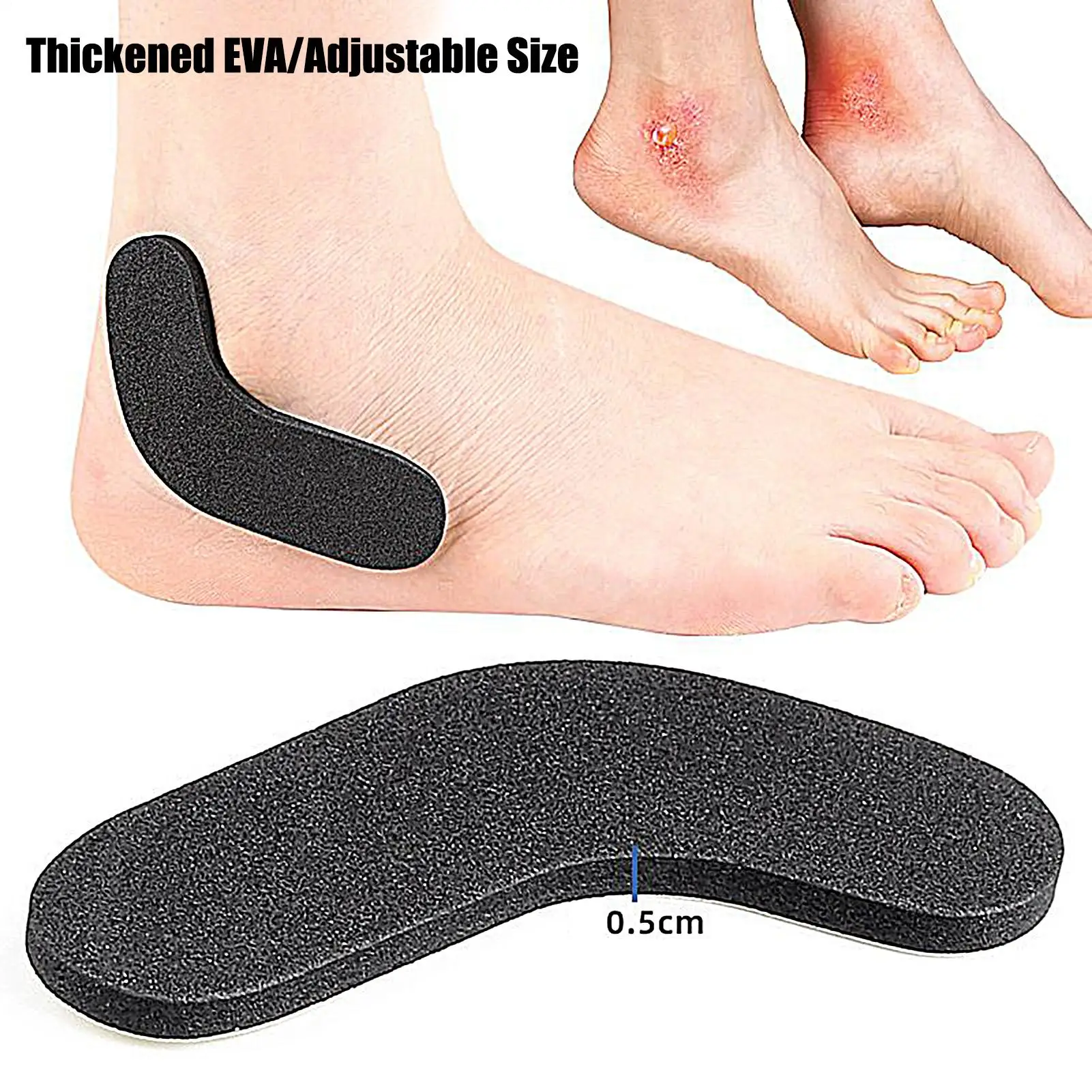 

10 шт., самоклеящиеся защитные накладки из пенопласта EVA, фитинги для лыжных ботинок для пеших прогулок, альпинизма, спорта на открытом воздухе