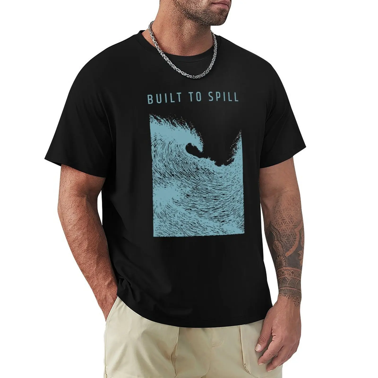 Built to Spill - Tidal Wave graphic for the iconic grunge era, alternative rock band. sound T-Shirt Outdoor Working T-Shirt