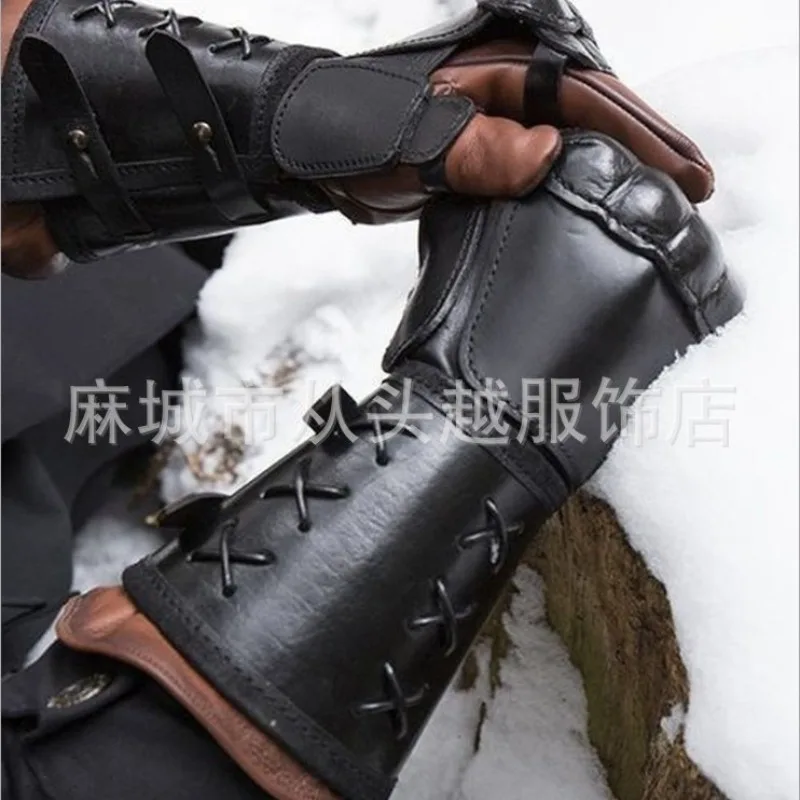 medieval-warrior-pu-leather-wrist-guards-for-combat-and-boxing-protection-stage-play-performance-cosplay-photography-props