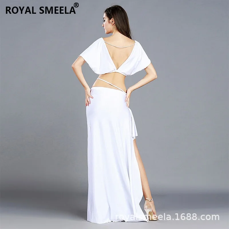 New Belly Dance Suit Women's Practice Suit Autumn and Winter Beginner Long Skirt Suit Oriental Dance