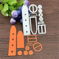 Belt and Buckle diy Metal Cutting Dies Stencils For DIY Scrapbooking Decorative Embossing Handcraft Template