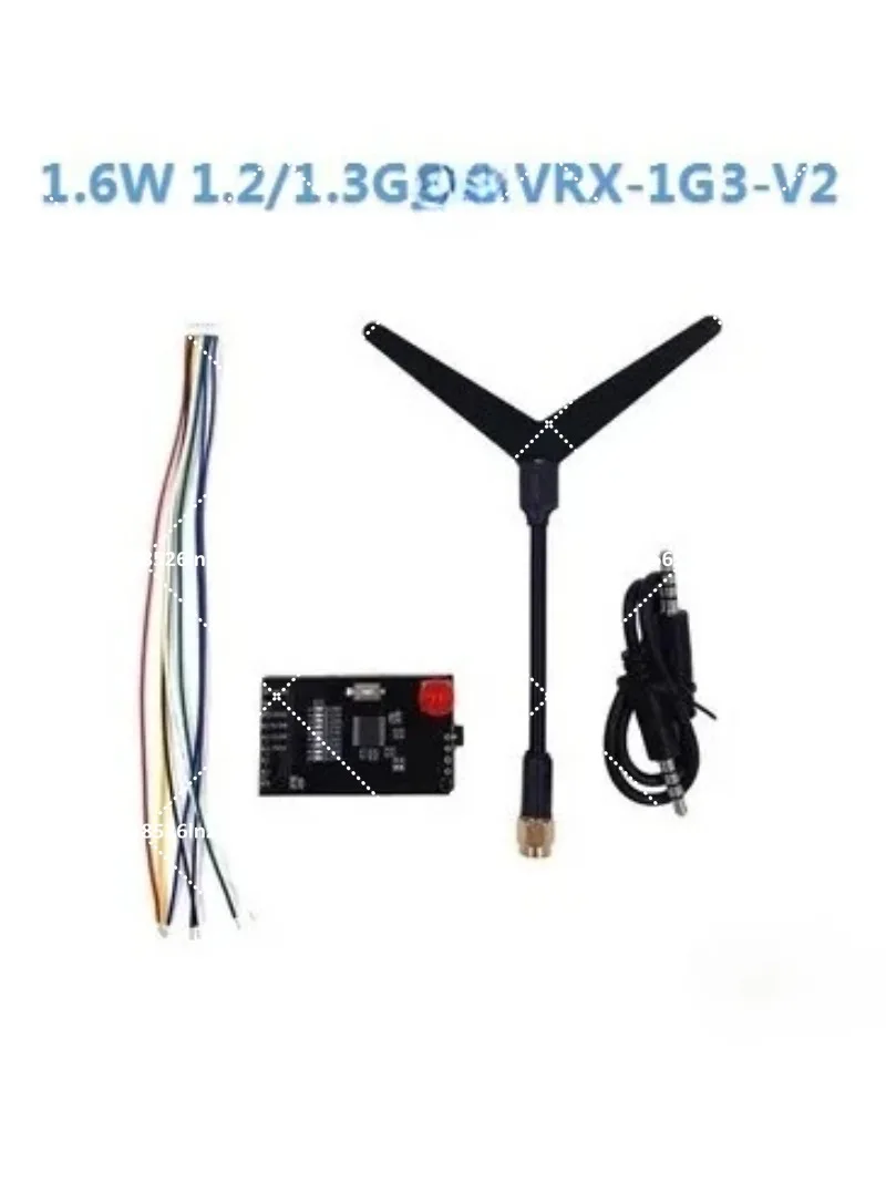 1.2Ghz 1.3Ghz Image Transfer VTX VRX 1.6W for FPV Drone RC System