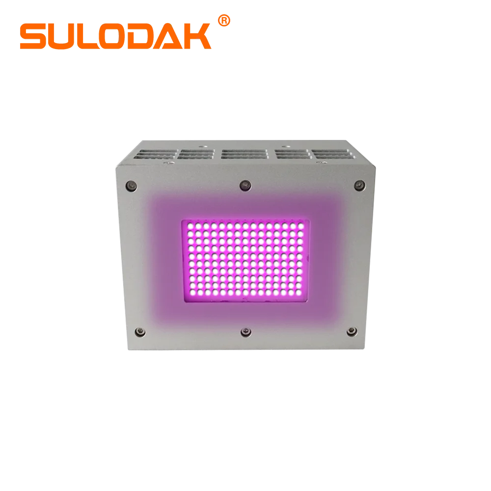 

УФ-светодиодная лампа для сушки 60*40 мм, 395 нм, с воздушным охлаждением, для промышленных УФ-светодиодных систем сушки