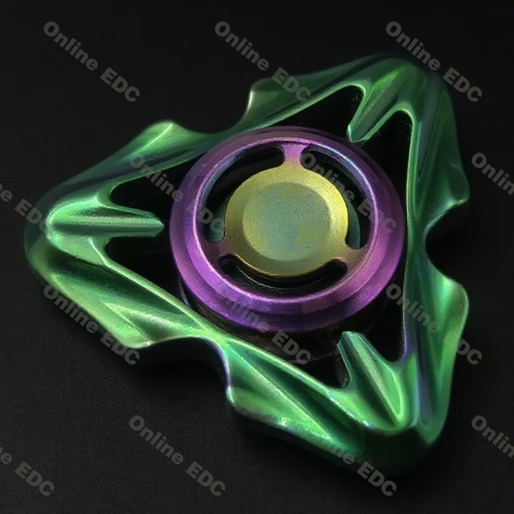 Verwendet EDC Spielzeug Fidget Spinner Wolfram Bunte Kerzen Drache Zappeln Spielzeug Für Erwachsene Gyro Büro Schreibtisch Zubehör