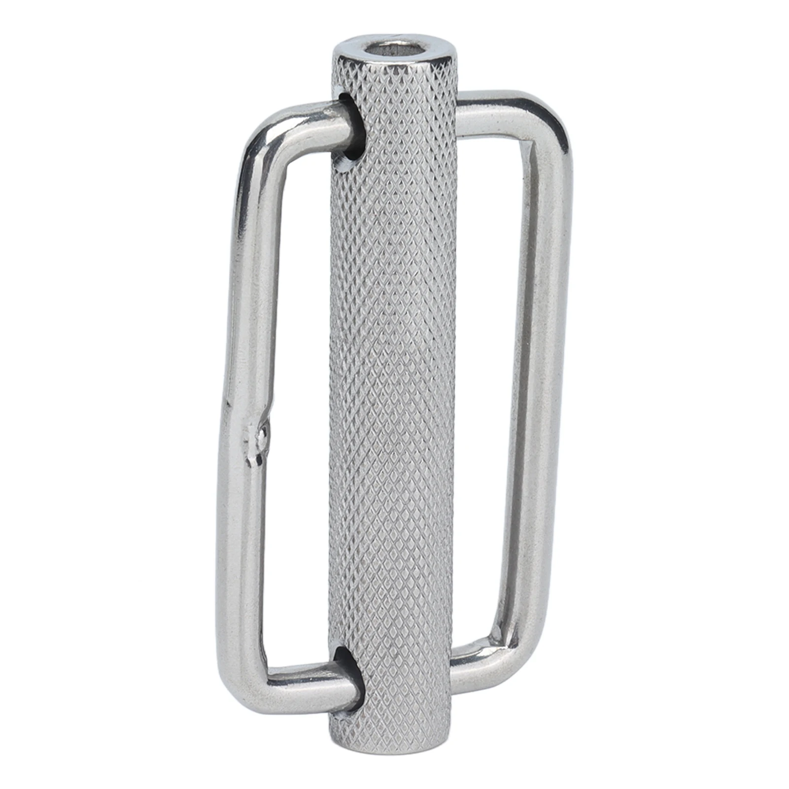 Slide Buckle 316 Stainless Steel Rectangle Adjustable Knurled Roller Belt Buckles Adjustable Slide Buckle Roller Buckle