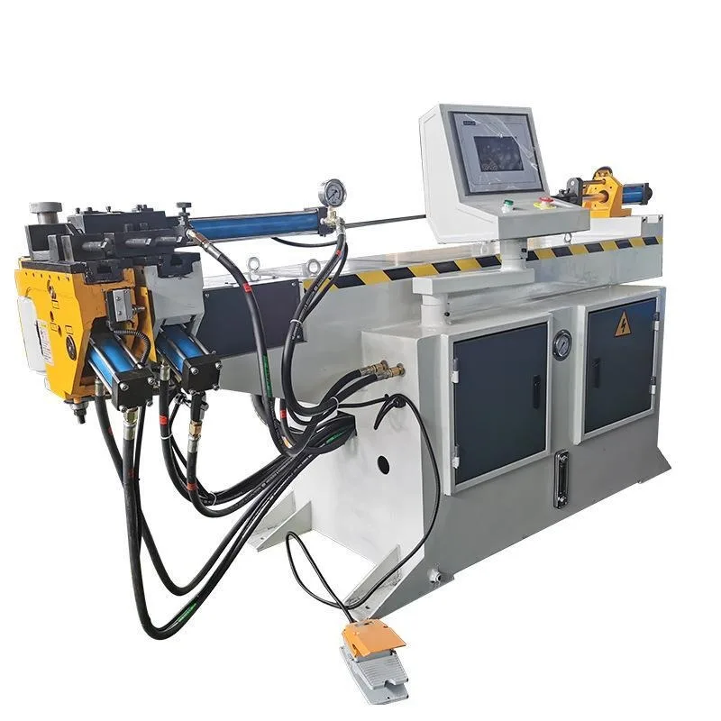 Automatic hydraulic pipe bender, metal pipe bender (aluminum, copper, iron, carbon steel), profile pipe bender