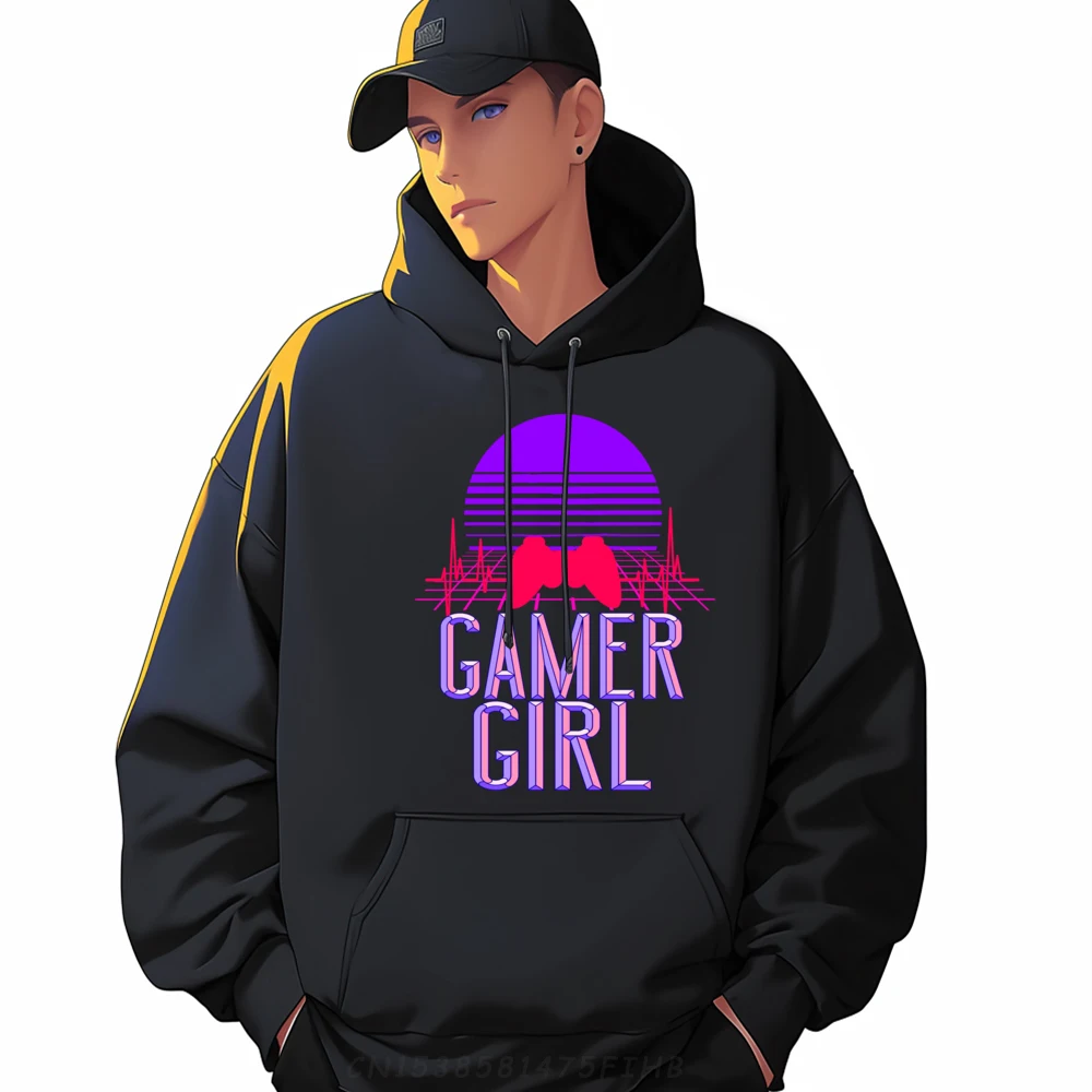 

Japanese Vaporwave Heartbeat Gamer Girl Gaming Heartbeat Graphic Shirts Men Oversized Hoodies Men Leisure