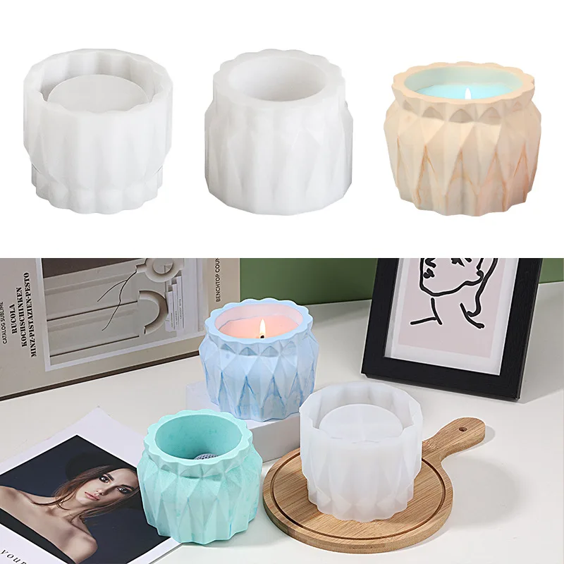 

Ваза, держатель для карандашей, банка для хранения, пластырь, ароматерапевтическая свеча, чашка, силиконовая форма, алмазная чашка, сделай сам, капельная эпоксидная смола, формы ручной работы