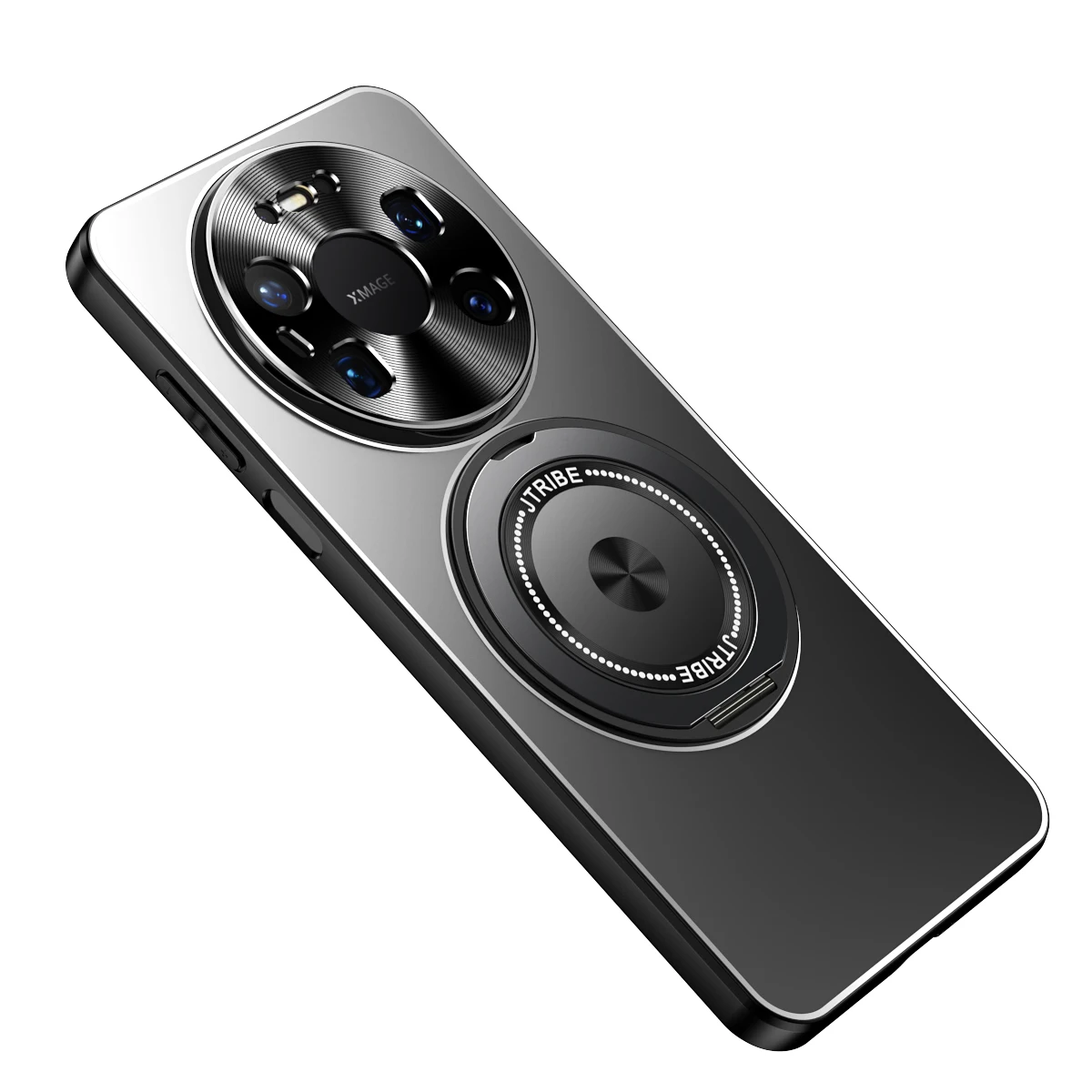 

Роскошь 360° ° Вращающийся кронштейн из ТПУ, задняя панель из сплава, задняя крышка для Huawei Mate 80 70 60 Pro Max Pro + противоударный чехол для телефона