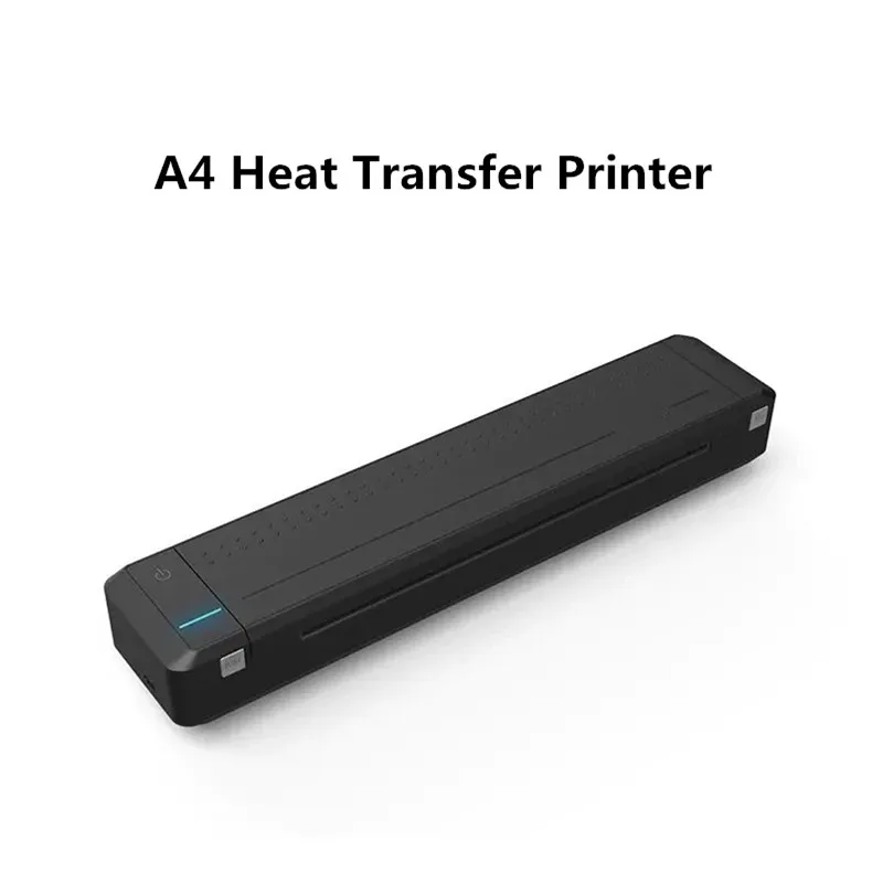 MT-800 Mini Bluetooth portable office home business A4 heat transfer printer USB high capacity battery with carbon tape