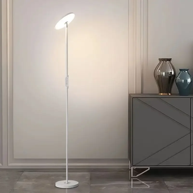 Modern LED Floor Lamp Living Room Dining Room Study Bedroom Super Bright LED Lights Minimalist Creativity Decor Vertical Lamp