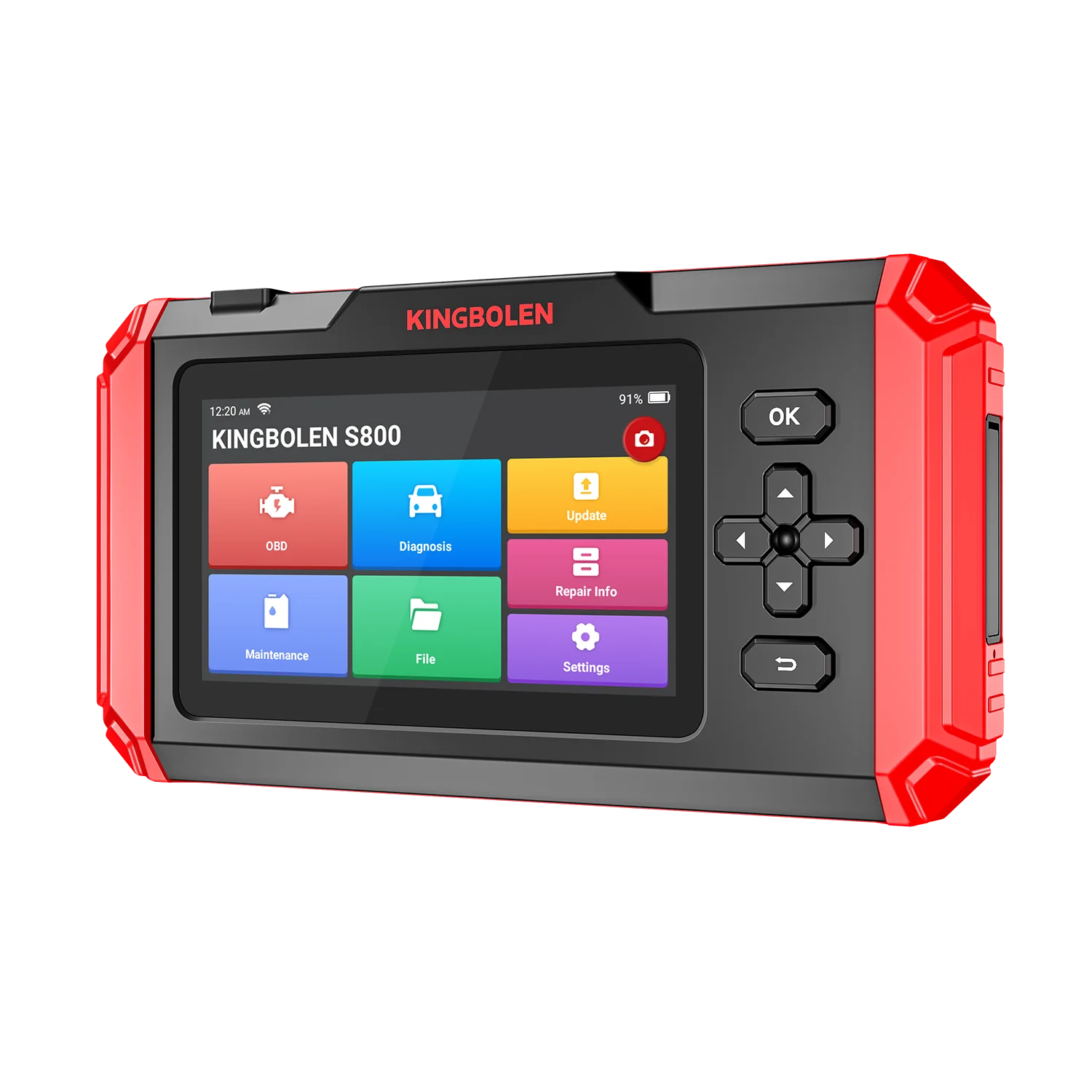 KINGBOLEN S800 5-дюймовый автомобильный диагностический инструмент ABS SRS ECM TCM 4 системы 15 сбросов IMMO DPF Adblue Бесплатное обновление