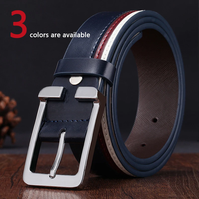 Men’ s Belt Male High Quality Leather Belt Men Male Genuine Leather Strap Luxury Pin Buckle Fancy Vintage Jeans Free Shipping