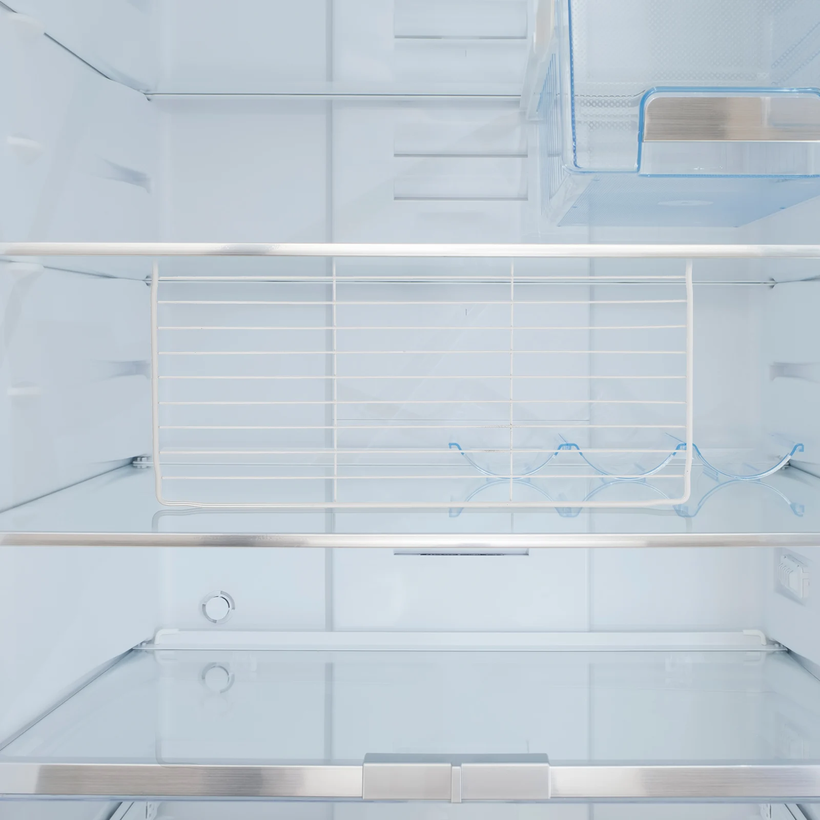 Freezer Grid Accessories Chest Storage Divided Shelves Organization Iron Basket Strong Material Versatile Storage Refrigerator