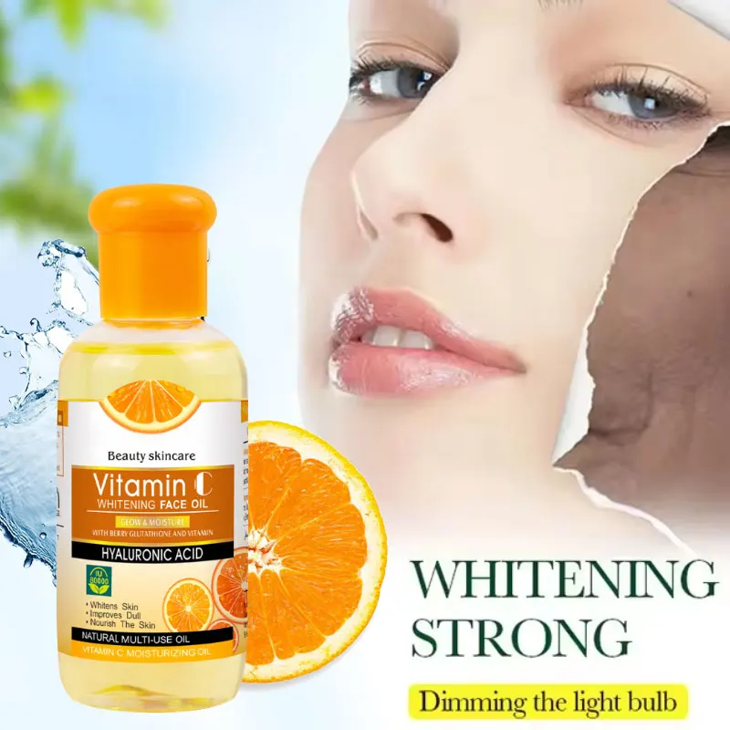 

Vitamin C Whitening Serum Face Remove Dark Spots Fade Melanin Moisturizing Nourish Essence Brightening Korean Skin Care