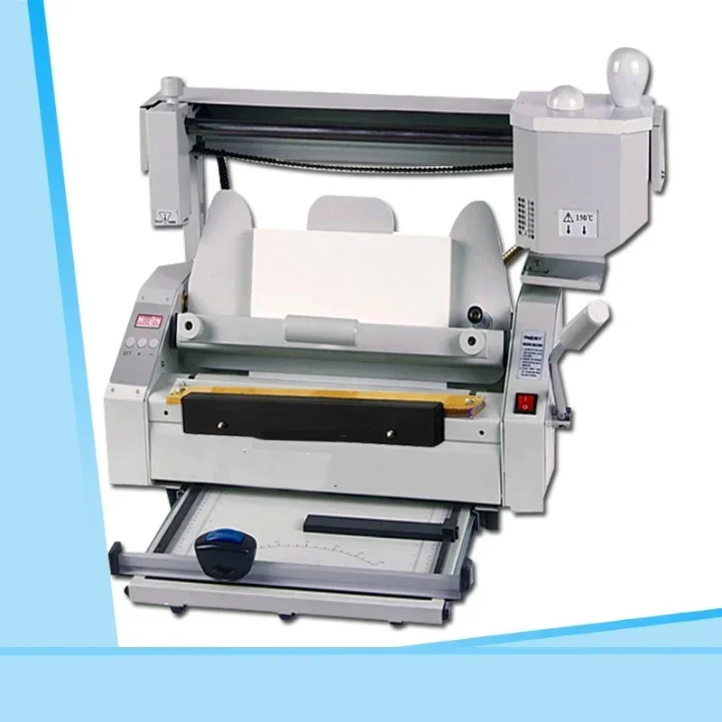 

New Electric JB-5 A4 Book Binding Machine Hot Melt Glue Book Paper Binder Puncher 220V/110V High Speed Binding Electric Glue Bin