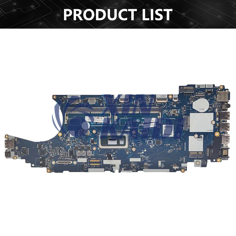 Para DELL Latitude 5510 Laptop Placa-mãe LA-J381P 0HT7GC 0J67M8 0JD0KX i5-10210U I5-10310U i7-10610U Mainboard 100% testado