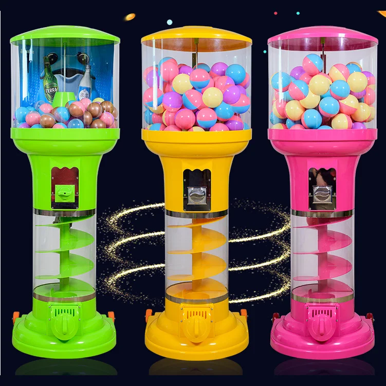 

НОВЫЙ автоматический торговый автомат для капсул с монетоприемником, размер 75-100 мм