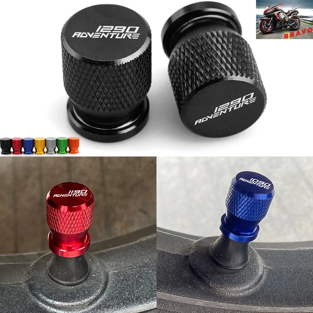 For KTM Adventure 1090 1190 1290 Adv 1090Adv 1190Adv 1290Adv Motorcycle Accessories CNC Tyre Valve caps Cover Dust Covers