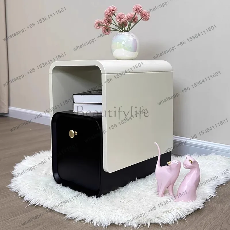 Nordic Nightstand Modern Storage Drawer Bedside Table Luxury Simple Mesitaa De Noche Bedroom Furniture