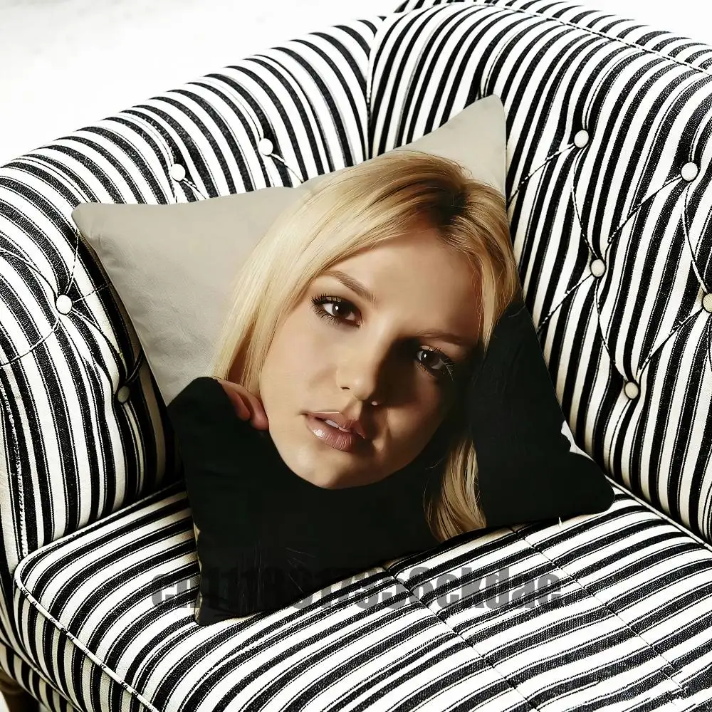 Custom Decorative Pillowcase Accent Cushion Covers DIY For Britney Spears Throw Pillow Cover Case