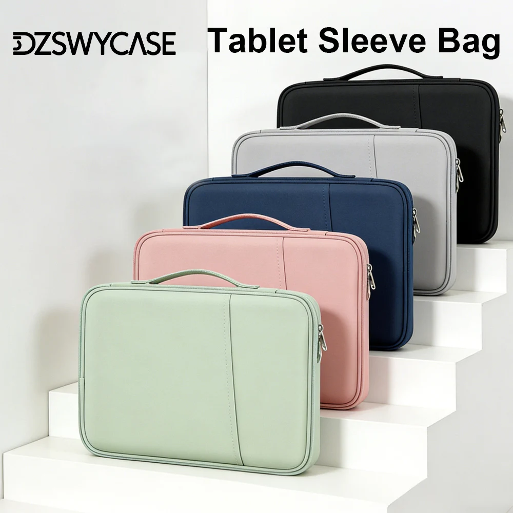 Tablet Sleeve Handbag Case for iPad Pro Air 9.7-13 Inch Waterproof Cover for Samsung Xiaomi Lenovo Laptop  MacBook Bag Funda