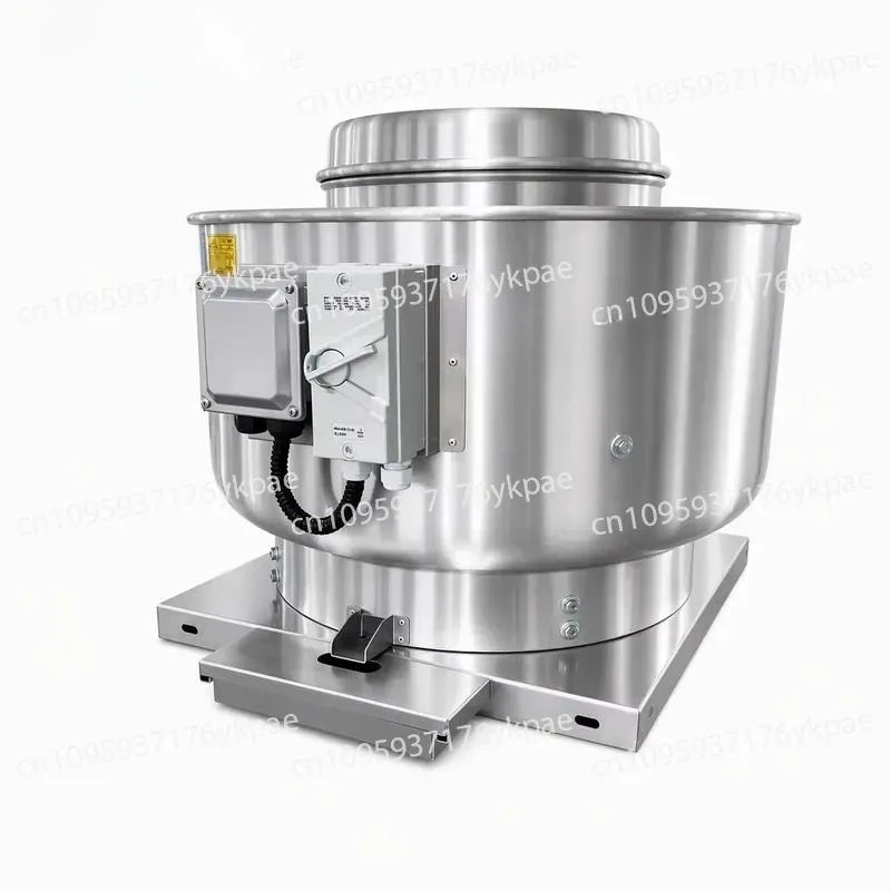 Commercial Kitchen Top-blowing AC Exhaust Fan 380V 50Hz Stable Continuous Operation