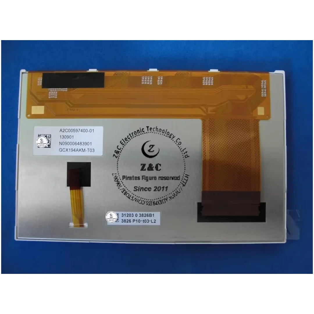 A2C00597400-01  GCX194AKM-T03  GCX194AKM-T02  Brand New Original 7.0 Inch LCD Display Screen for Car GPS Navigation System