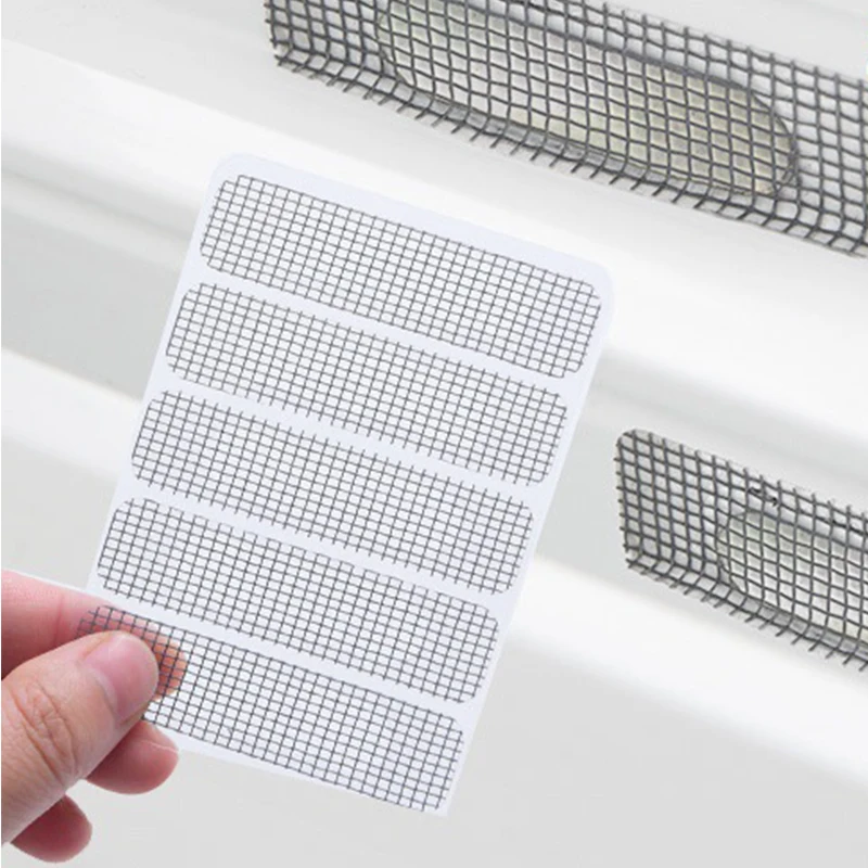 

Window Screen Repair Tape Anti Mosquito Fly Bug Tape Self-adhesive Net Door Mosquito Mesh Broken Holes Invisible Repair