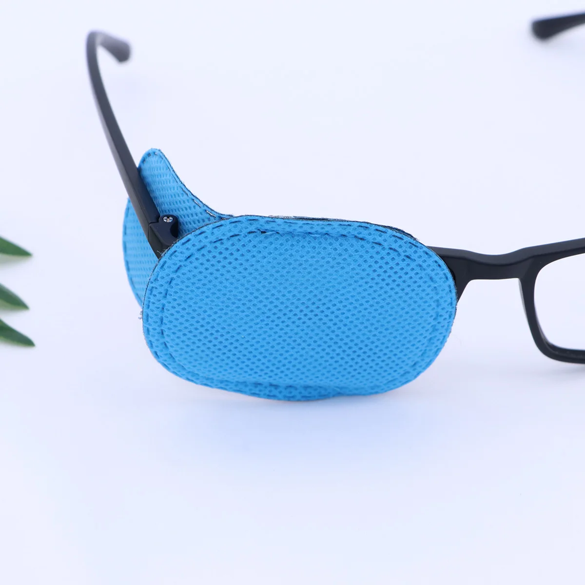 

6Pcs Eye Patch for Kids No Light Leak Reusable Soft Comfortable Amblyopia Treatment Glasses Compatible Blue Amblypia Eye Patch
