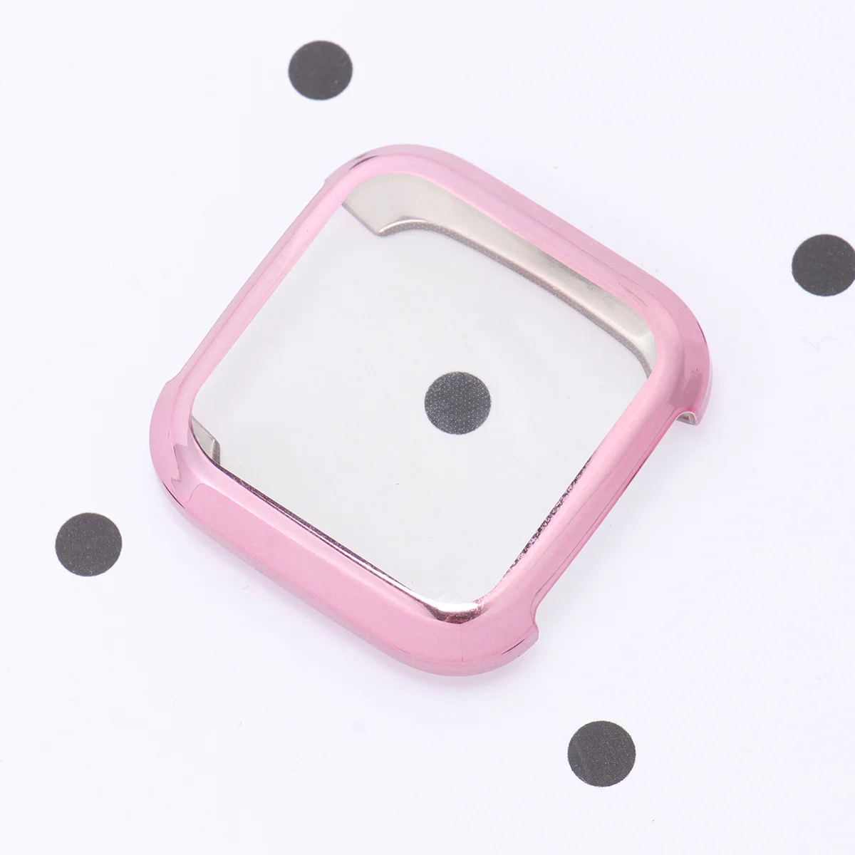 

Watch Protective Frame Cover Compatible with Fitbit High Quality Tpu Scratch Proof Shockproof Luxury Design Case