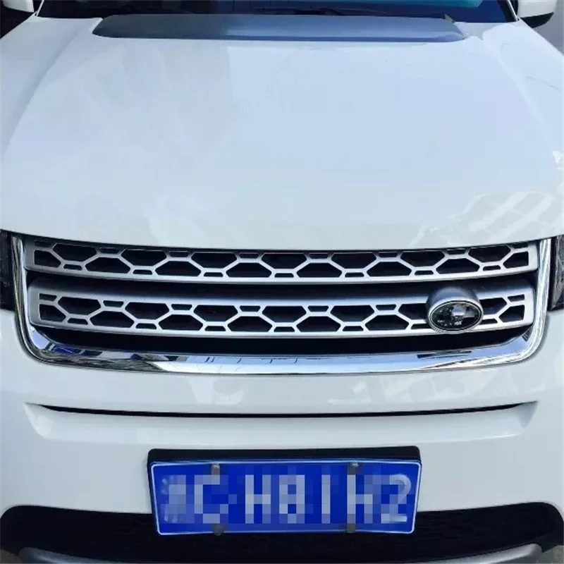 

WELKINRY For Land Rover Discovery Sport L550 2014-2018 Front Car Head Face Air Intake Vent Airscoop Grille Cover Trim