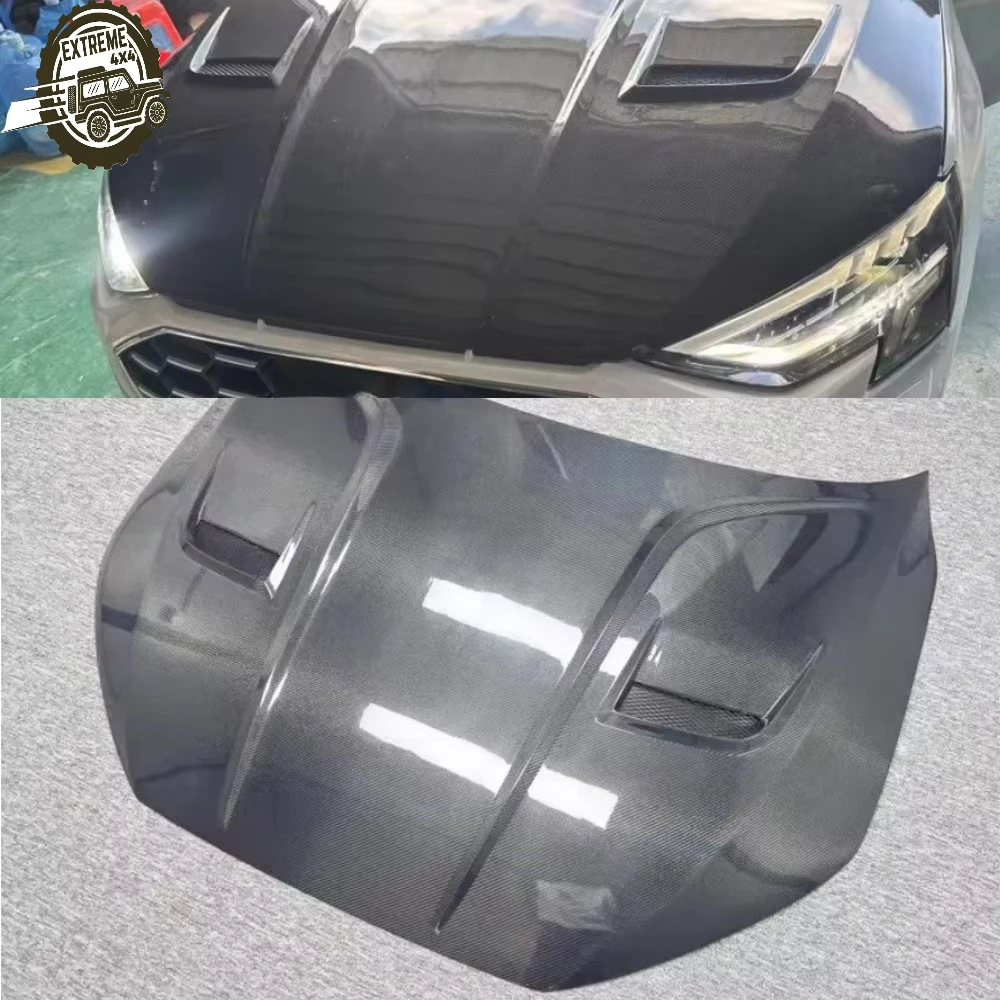 

For AUDI A3 8Y Genuine Carbon Fiber Engine Hood