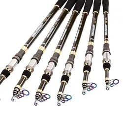 SeaKnight Fishing Rod 1.8M 2.1M 2.4M 2.7M 3.0M 3.6M Telescopic Spinning Type Sea Fishing Rods 98% Carbon Rod