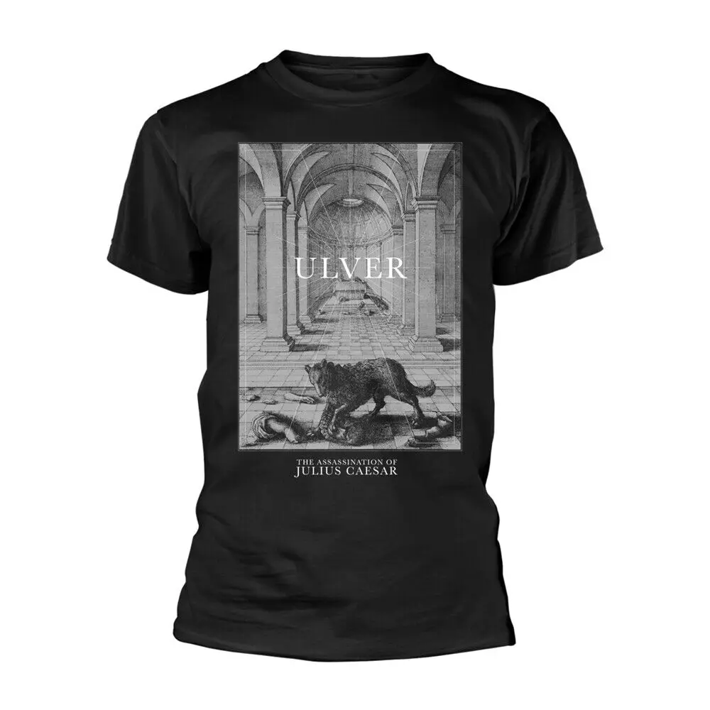 

ULVER - THE WOLF AND THE STATUE BLACK T-Shirt Large High Quality 100%Cotton Short Sleeve