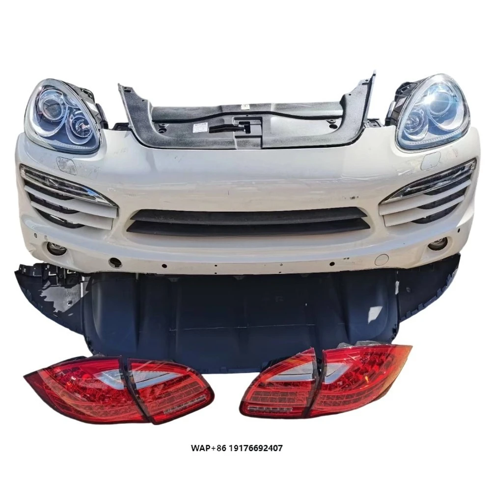 Complete Car Nosecut Front Bumper Headlights & Taillights Replacement Assembly for for 2011-2014