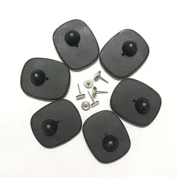 1000Pieces EAS Clothing Anti theft Magnetic Buckle RF 8.2Mhz Anti Theft Hard Label Sensing Distance 1.1-1.5m