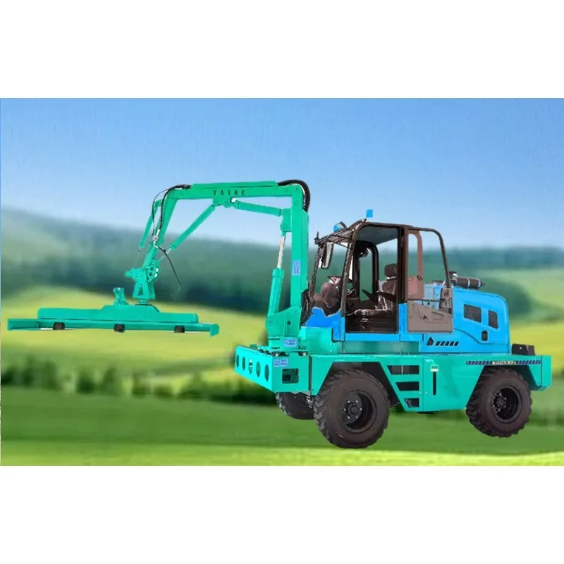 Car-mounted four-wheel drive garden trimmer road green plant trimmer y