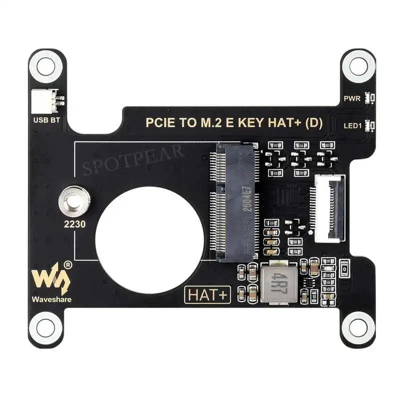 PCIe to M.2 E KEY NGFF Adapter Board USB Bluetooth Connection
