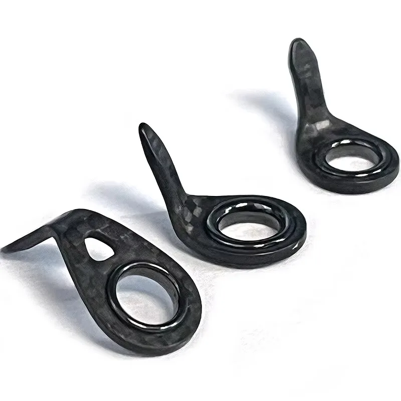 1k Carbon Frame SIC Ring Weihai Carbon Fiber Ceramic LS Ring Durable Lightweight Fishing Rod Carbon Guide Ring