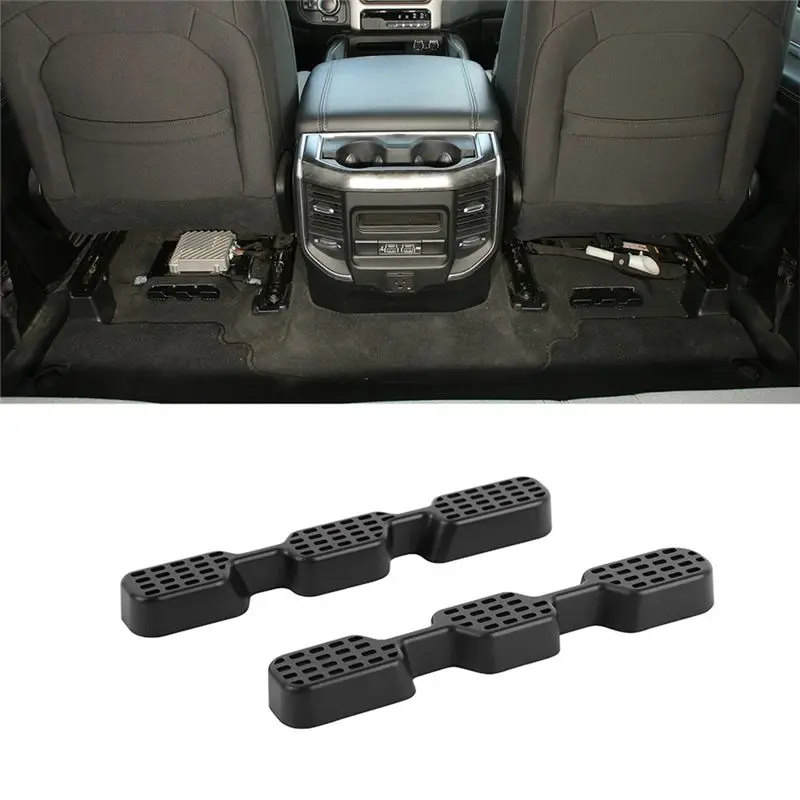 #02N (black)Under Seat AC Heat Floor Outlet Grill Cover for Dodge RAM 2018-2023,Automotive Parts & Accessories - view 2